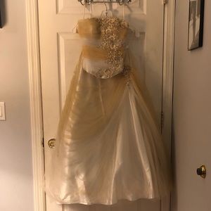 2 Piece Prom Dress